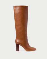 Goldy Safari Leather Tall Boot