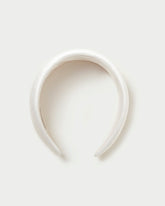 Bellamy Cream Satin Headband