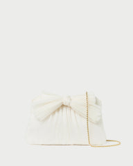 Rayne Pearl Bow Clutch