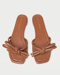 Hadley Timber Leather Bow Sandal