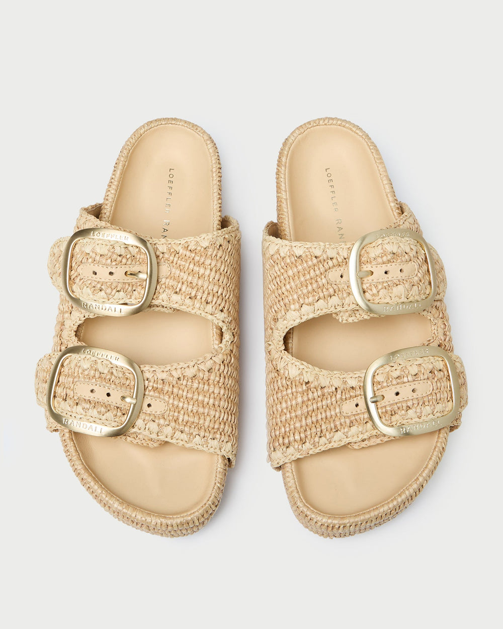 Theo Natural Two-Band Sandal