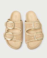 Theo Natural Two-Band Sandal