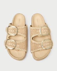 Theo Natural Two-Band Sandal