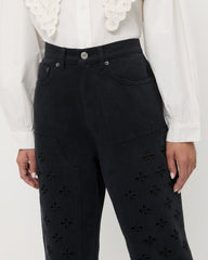 Demi Embroidered Pant