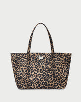 Dina Leopard Travel Tote