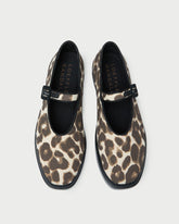 Cooper Leopard Mary Jane Sneaker
