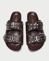 Jack Espresso Studded Sandal