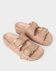 Theo Blush Two-Band Sandal