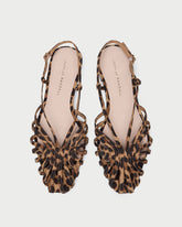 Devon Leopard Slingback Sandal