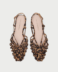 Devon Leopard Slingback Sandal
