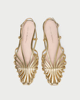 Devon Gold Slingback Sandal