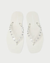 Taryn Cream Jelly Flip Flop