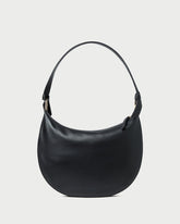Harlow Black Leather Shoulder Bag