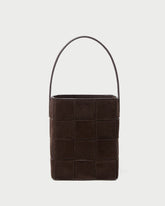 Laith Brown Suede Bucket Bag