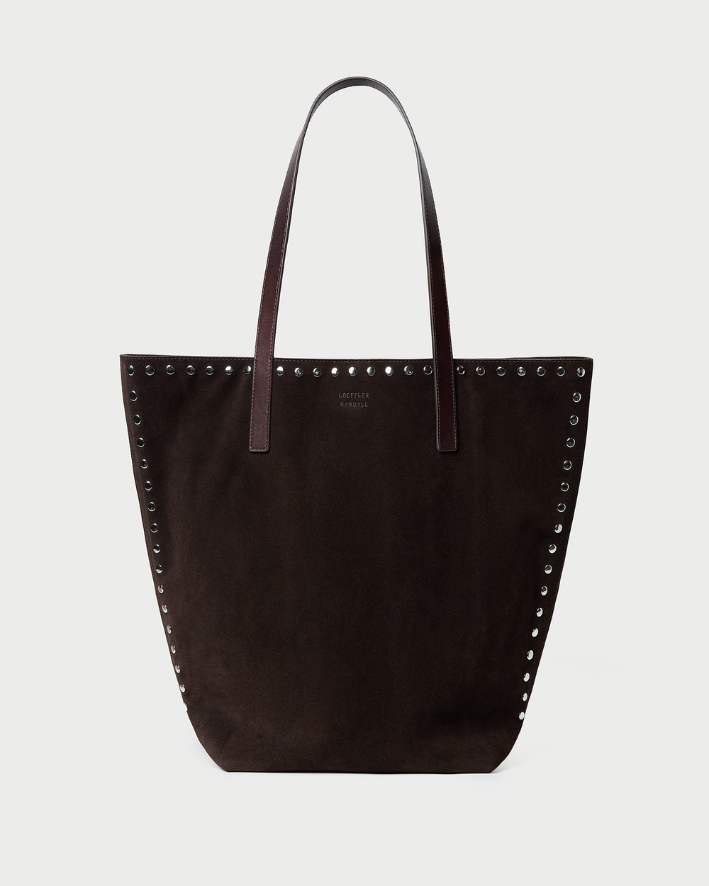 Walker Brown/Silver Suede Tote