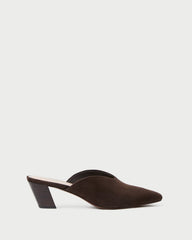 Perry Brown Suede Mule