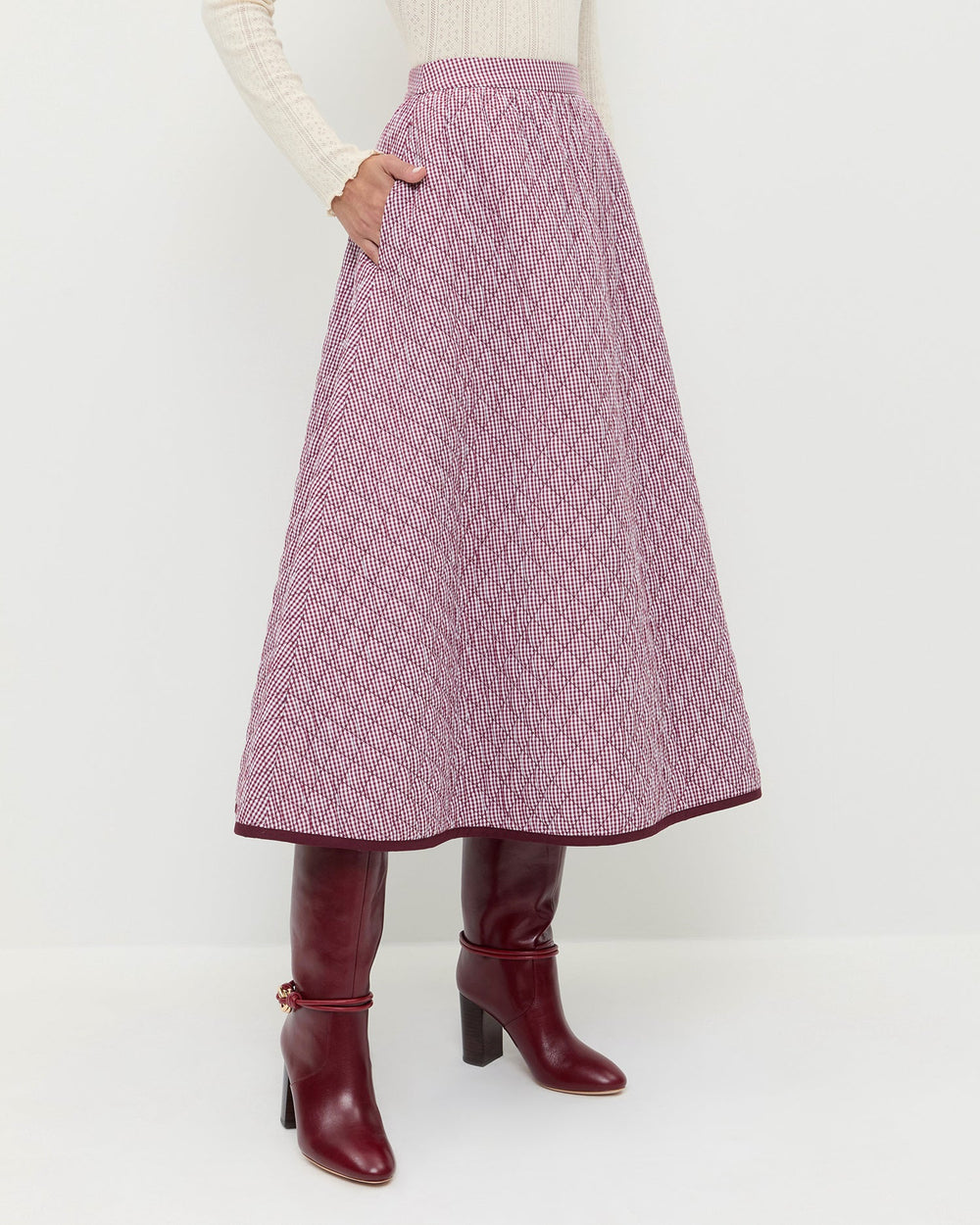 Clara Quilted Skirt