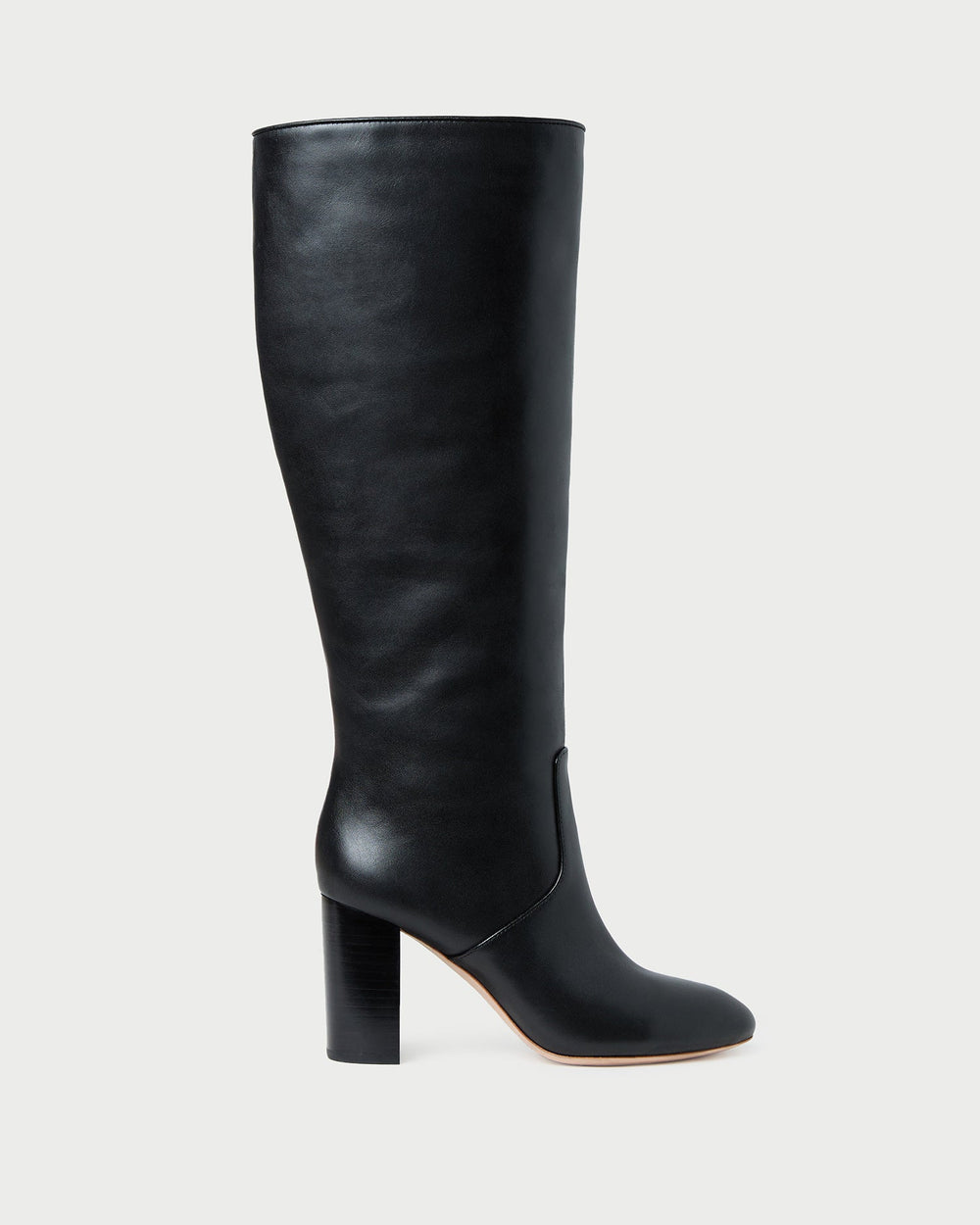 Goldy Black Wide-Calf Boot