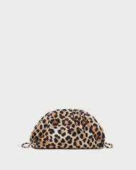 Bailey Leopard Jersey Dome Clutch