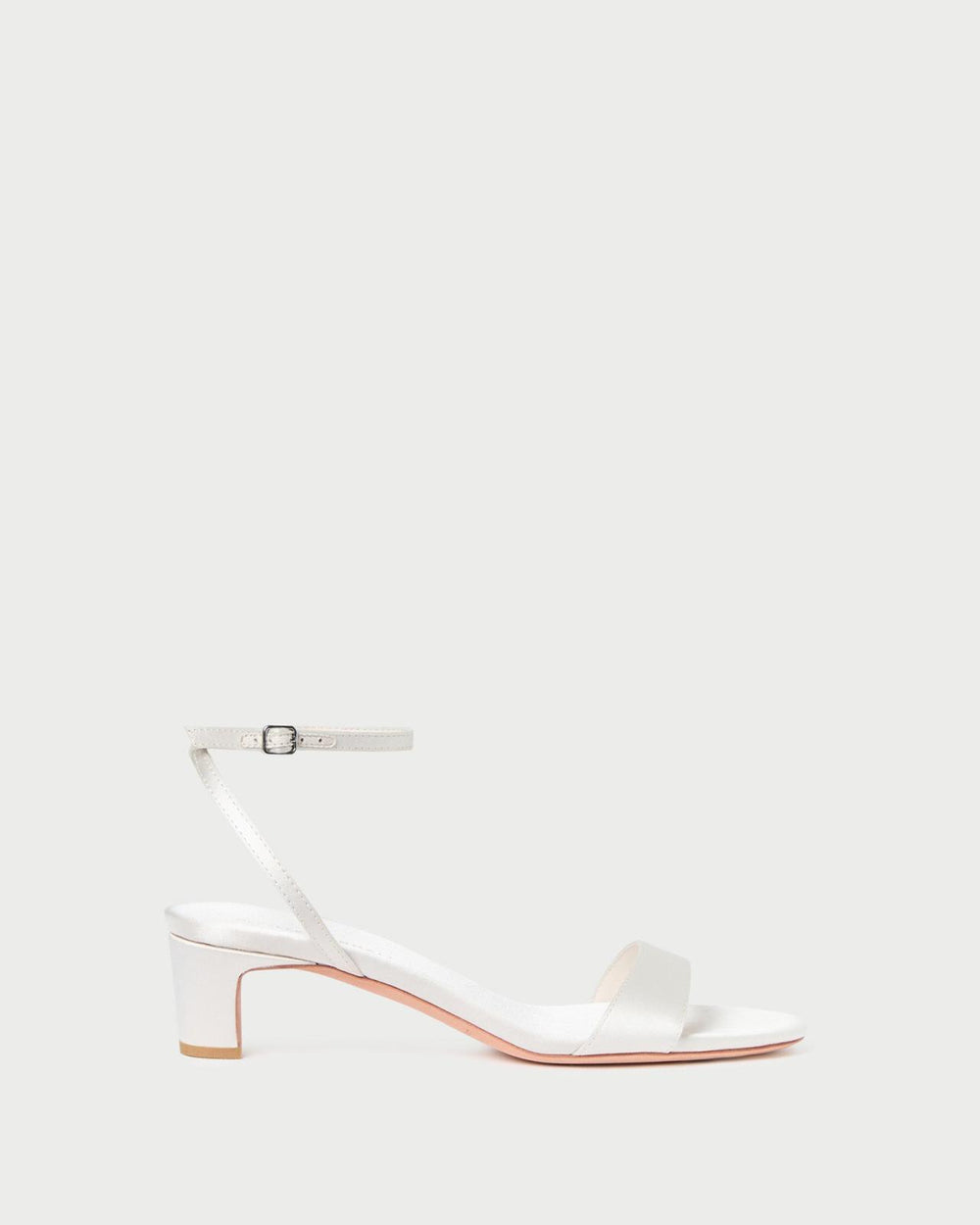 Loeffler Randall Alice Cream Satin Sandal | Women Heeled Sandals