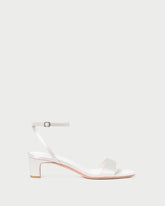 Loeffler Randall Alice Cream Satin Sandal | Women Heeled Sandals