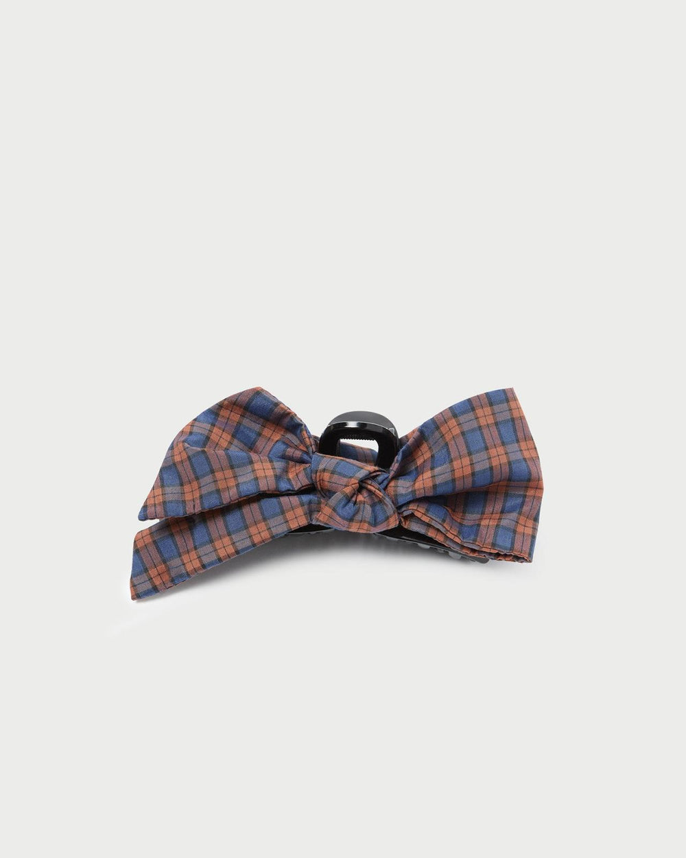 Loeffler Randall Anika Navy/Rust Bow Claw Clip | Women Accessories
