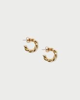 Loeffler Randall Atlas Gold Twisted Hoop Earrings L Jewelry L Accessories | Women Accessories