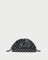 Loeffler Randall Bailey Black/Silver Dome Clutch | Women Clutches