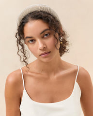 Loeffler Randall Bellamy Gold Diamanté Headband | Women Accessories