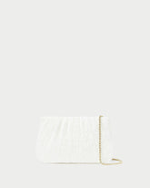 Loeffler Randall Brit White Lace Flat Clutch L Clutches L Handbags | Women Clutches