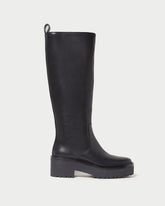 Loeffler Randall Carlee Black Tall Lug Boot I Tall Boots I Footwear | Women Boots