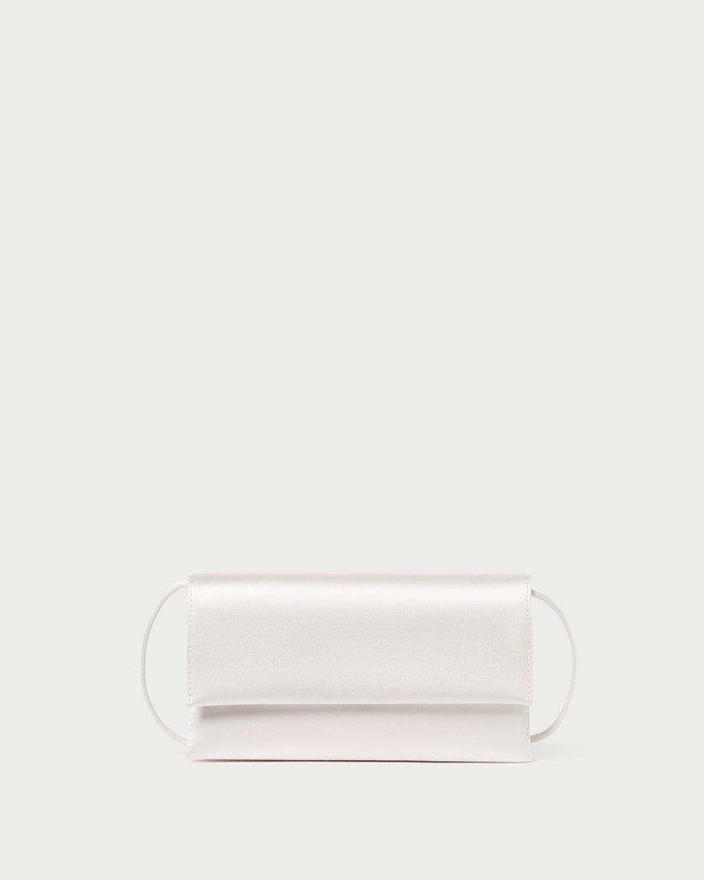 Loeffler Randall Charlee Cream Satin Shoulder Bag I Shoulder Bags I Handbags | Women Shoulder Bags