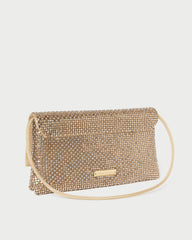 Loeffler Randall Charlee Gold Diamanté Shoulder Bag I Shoulder Bags I Handbags | Women Shoulder Bags