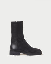 Loeffler Randall Danny Black Mid Lug Boot L Ankle Boots L Footwear | Women Boots