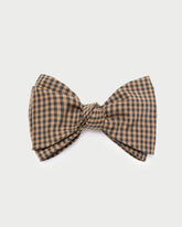 Loeffler Randall Eden Brown/Black Bow Hair Clip | Women Accessories