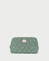 Loeffler Randall Frances Sage Floral Cosmetic Pouch | Women Accessories