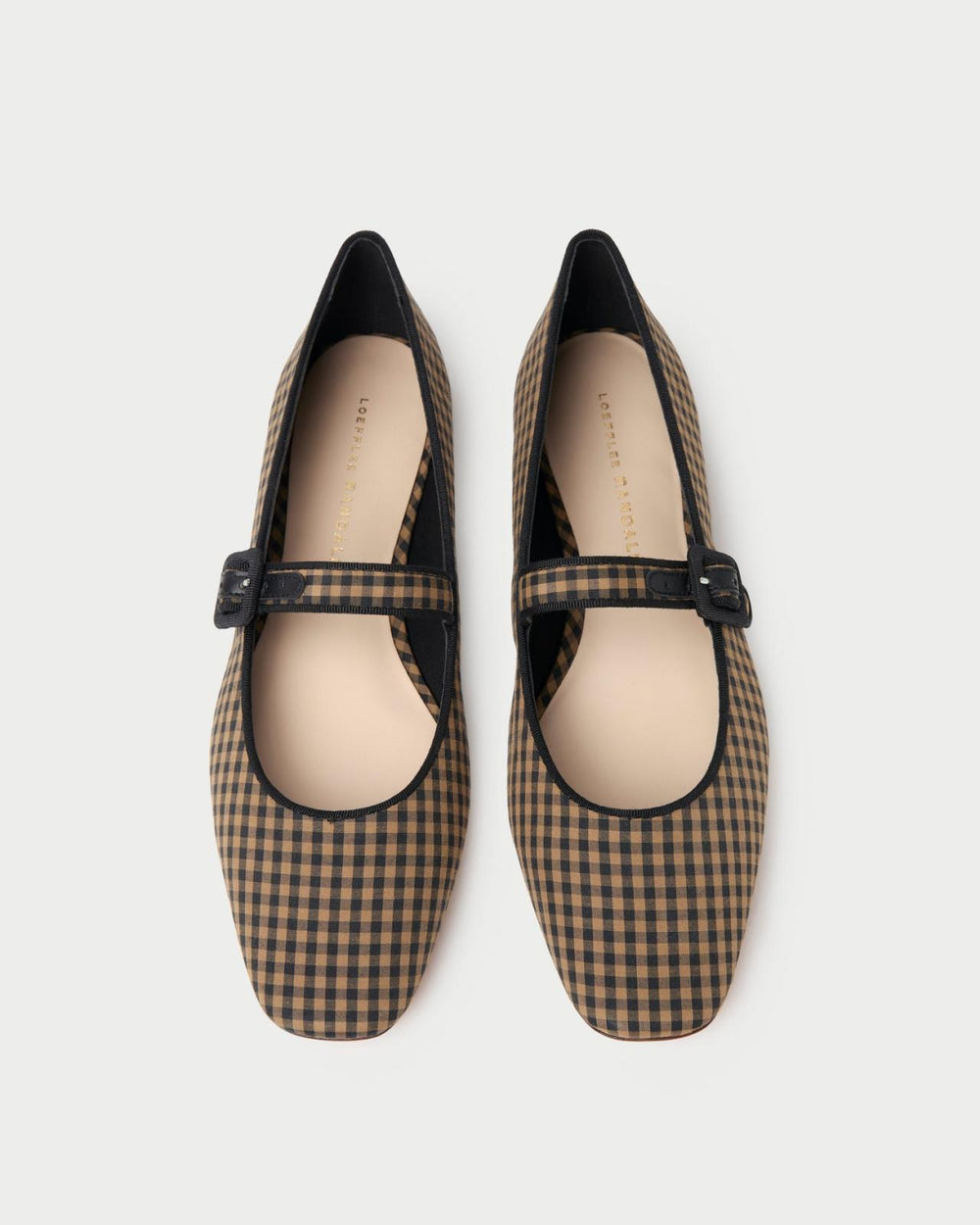 Loeffler Randall Ginger Brown/Black Check Mary Jane L Flats L Footwear | Women Flats & Loafers