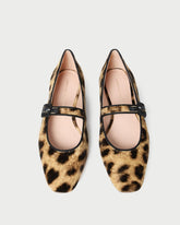 Loeffler Randall Ginger Leopard Velvet Mary Jane | Women Flats & Loafers