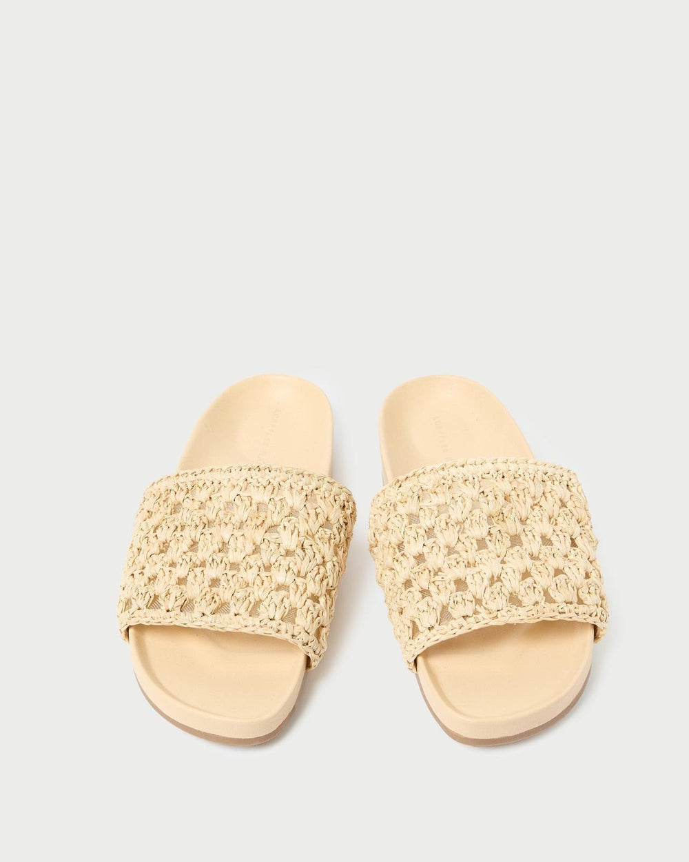 Loeffler Randall Henri Natural Crochet Leather Sandal L Flat Sandals L Footwear | Women Flat Sandals