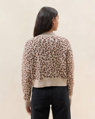 Loeffler Randall Idris Leopard Cardigan L Sweaters & Knits L Apparel | Women Tops
