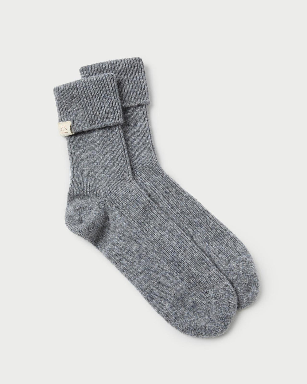 Loeffler Randall Irene Grey Cashmere Socks | Women Accessories
