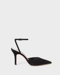 Loeffler Randall Jaden Black Suede Pump | Women Pumps & Mules