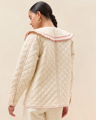 Loeffler Randall James Natural/Poppy Workwear Jacket L Outerwear L Apparel | Women Outerwear