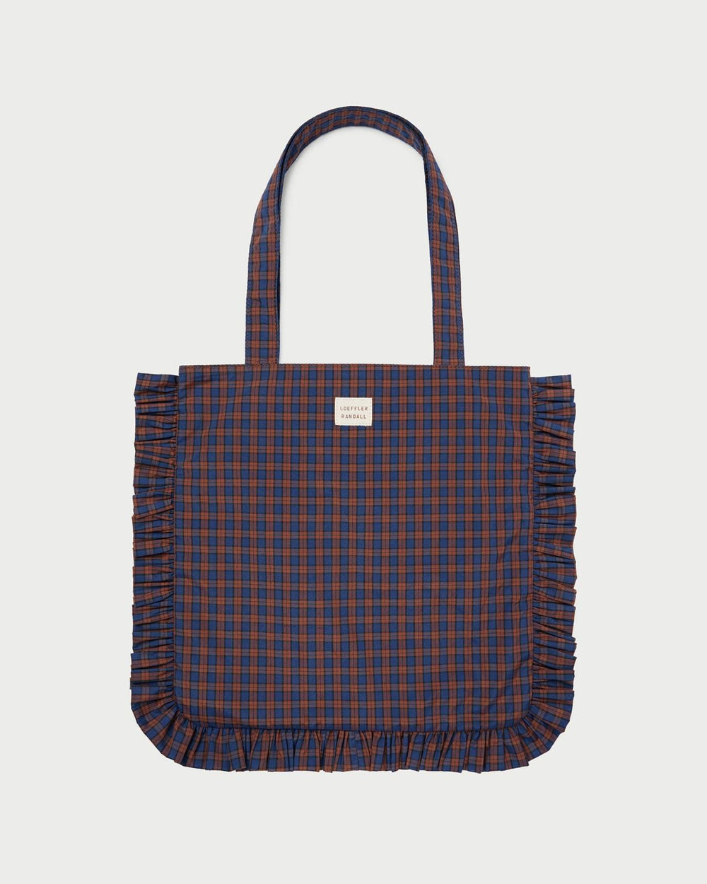 Loeffler Randall Justine Navy Ruffle Tote | Women Totes