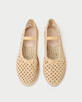 Loeffler Randall Kayla Natural Raffia Ballet Espadrille I Espadrilles I Footwear | Women Flats & Loafers