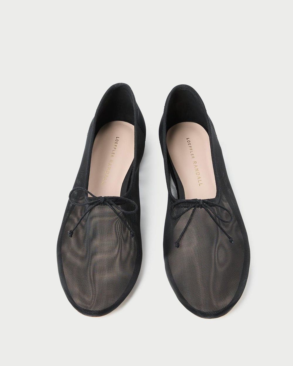 Loeffler Randall Landon Black Mesh Ballet Flat L Flats L Footwear | Women Flats & Loafers