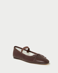 Loeffler Randall Leonie Chocolate Ballet Flat I Flats And Mules I Footwear | Women Flats & Loafers