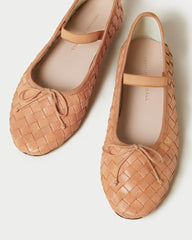 Loeffler Randall Leonie Honey Ballet Flat L Flats L Footwear | Women Flats & Loafers