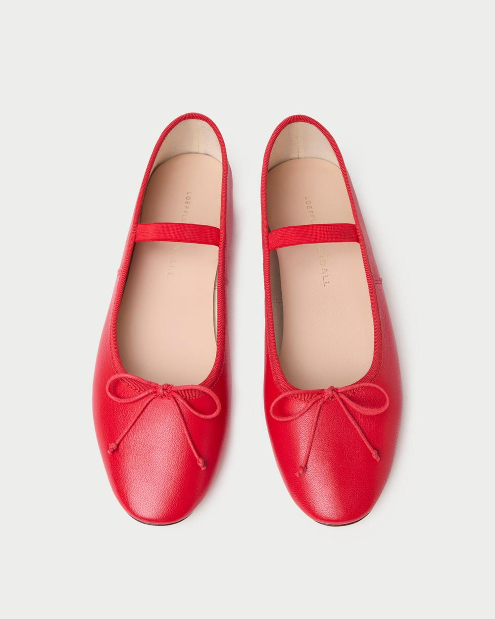 Loeffler Randall Leonie Red Leather Ballet Flat I Flats I Footwear | Women Flats & Loafers