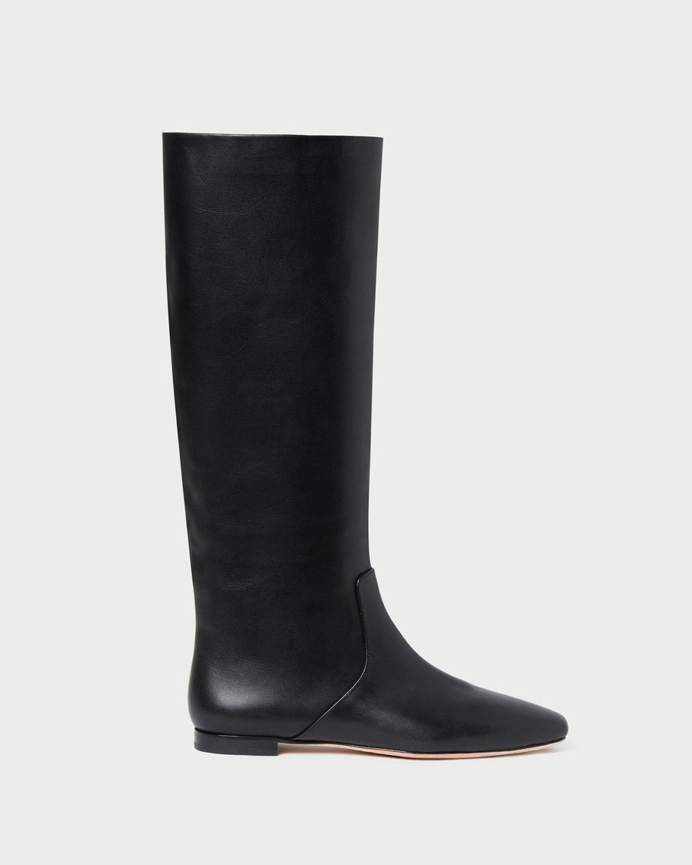 Loeffler Randall Lillian Black Leather Tall Boot | Women Boots